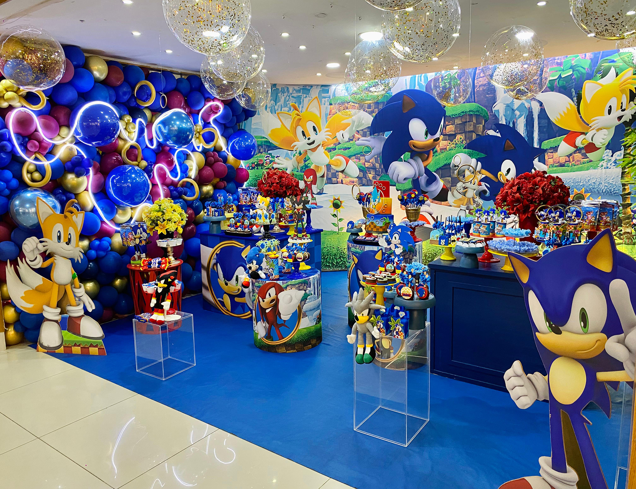 Decoração pirulito kids duque de caxias rio de janeiro sonic