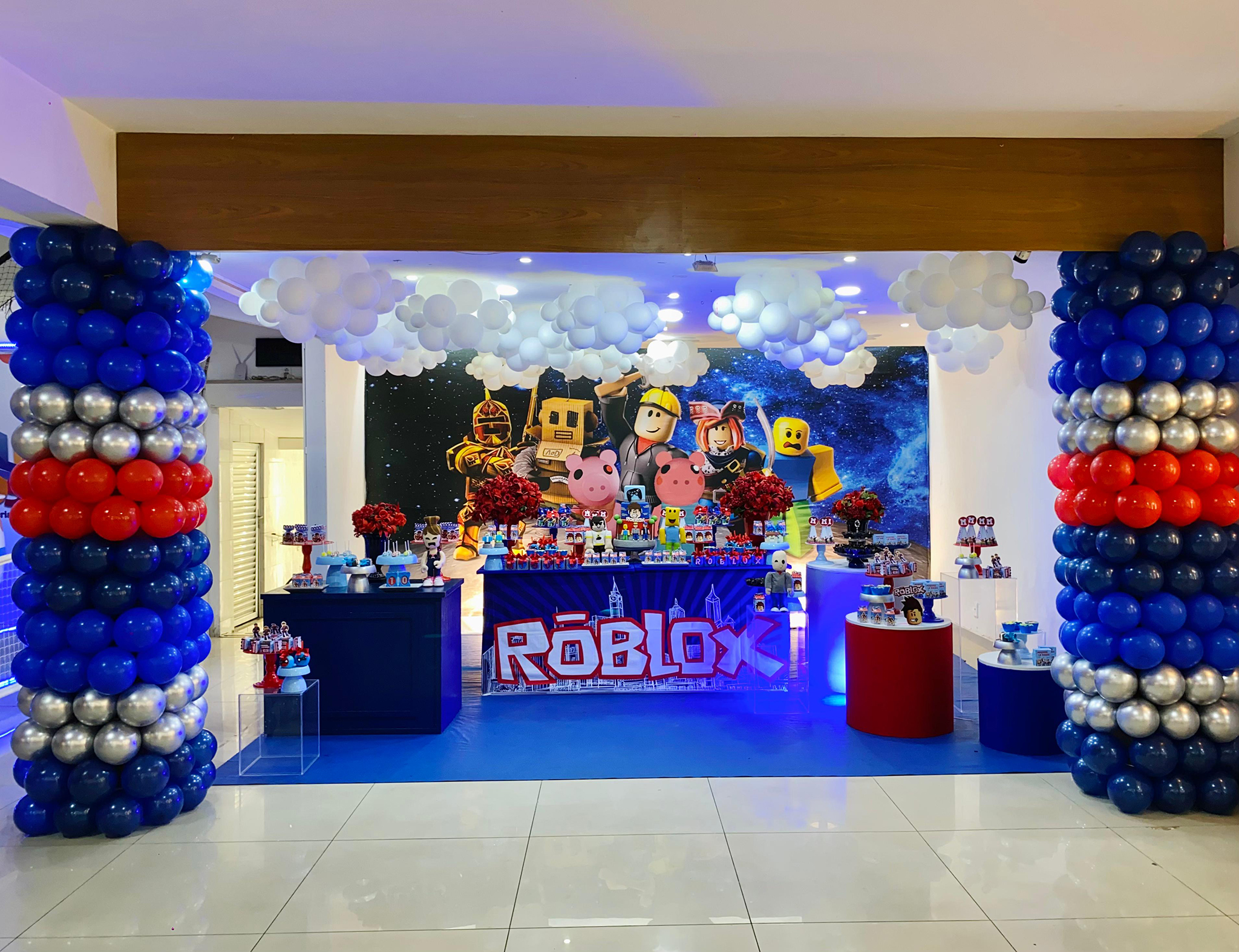 Decoração pirulito kids roblox